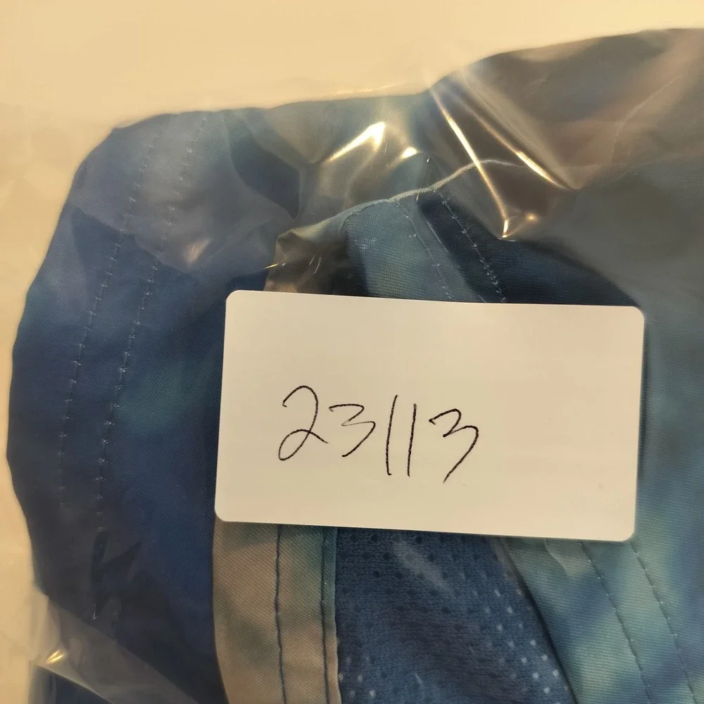 Air Jordan Swim Trunks Shorts Boys Medium 10-12 Tie Dye Blue